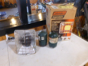 lot 48 image: Coleman Propane Radiant Heater