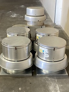 lot 2 image: (7) Twin City Industrial Power Ventilators