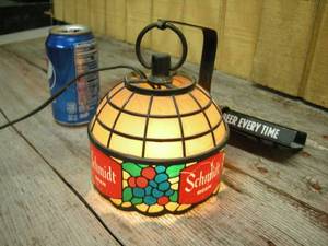 lot 18 image: Vintage Schmidt Beer Electric Light