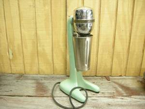 lot 53 image: Vintage Hamilton Beach Jade Number Thirty Malt Mixer