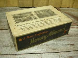 lot 99 image: Vintage Honey Almond 5c Candy Bar Box