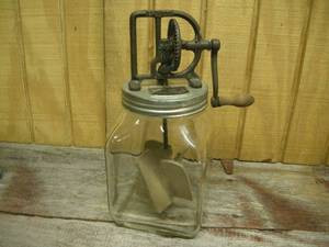 lot 111 image: Antique Dazey Butter Churn