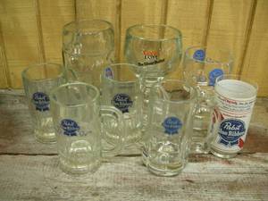 lot 134 image: Vintage Beer Mugs