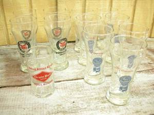 lot 133 image: Vintage Beer Glasses