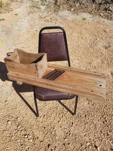 lot 42 image: Antique Kraut Cutter
