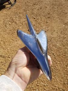 lot 59 image: Vintage Airplane Inspired Hood Ornament