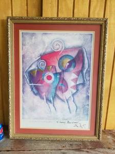 lot 78 image: Eric Waugh Hero Framed Print