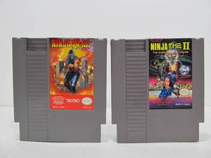 lot 11 image: Ninja Gaiden 1 & 2 -&nbspNintendo NES