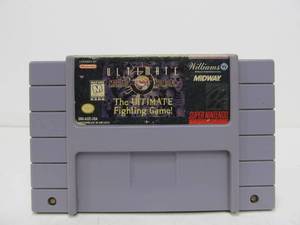 lot 27 image: Ultimate Mortal Kombat 3 - Super Nintendo
