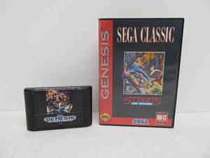 lot 31 image: Streets of Rage 1 & 2 - Sega Genesis