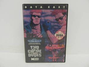 lot 60 image: Two Crude Dudes - Sega Genesis