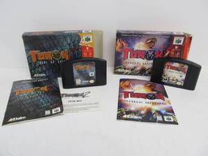 lot 72 image: Turok 2 & Turok Rage Wars - Nintendo 64