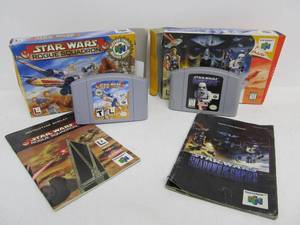 lot 73 image: Star Wars Rogue Squadron & Shadow of The Empire - Nintendo 64