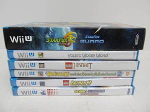lot 77 image: Lot of 6 FACTORY SEALED Nintendo Wii U Games