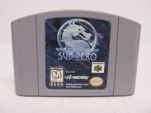 lot 89 image: Mortal Kombat Sub-Zero - Nintendo 64