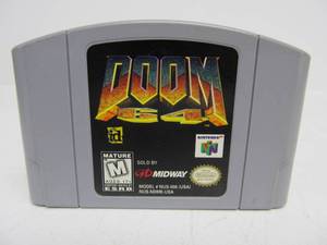 lot 90 image: Doom 64 - Nintendo 64