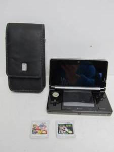 lot 103 image: Nintendo 3DS wCase & 2 Games - Super Smash Bros & Luigis Mansion