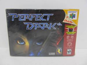 lot 111 image: FACTORY SEALED Perfect Dark - Nintendo 64