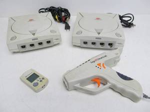 lot 117 image: 2 Sega Dreamcast Video Game Systems