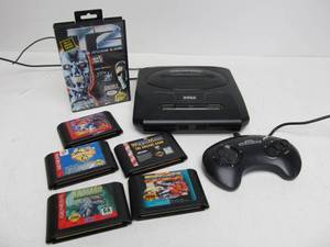 lot 119 image: Sega Genesis Video Game System wGames