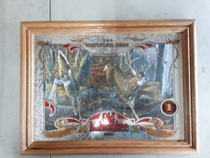 lot 4 image: Old Milwaukee Beer Framed Mirror 16x21