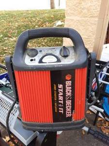 lot 58 image: Black & Decker Jump Start & Air Compressor (No Charger)