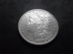 lot 4 image: 1879 S  Morgan Silver Dollar