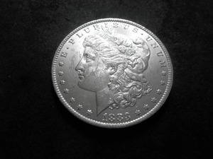 lot 10 image: 1883 O Morgan Silver Dollar