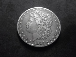 lot 11 image: 1883 S Morgan Silver Dollar