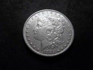 lot 13 image: 1885 Morgan Silver Dollar