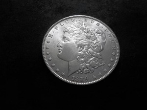 lot 21 image: 1889 Morgan Silver Dollar