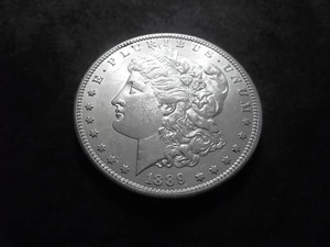 lot 22 image: 1889 S Morgan Silver Dollar