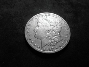 lot 31 image: 1898 S Morgan Silver Dollar