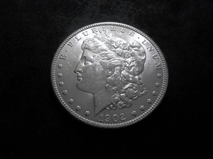 lot 33 image: 1902 O Morgan Silver Dollar