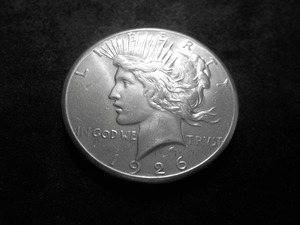 lot 45 image: 1926 Silver Peace Dollar
