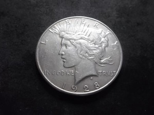 lot 48 image: 1928 S Silver Peace Dollar