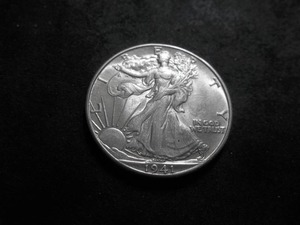 lot 58 image: 1941 D Walker Half Dollar