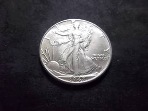 lot 67 image: 1942 Walker Half Dollar