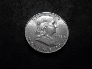 lot 76 image: 1952 Franklin Half Dollar