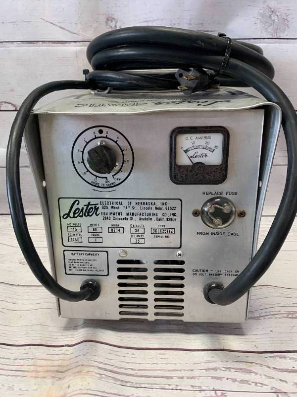 Lester Matic 8714 Golf Cart 36 Volt Battery Charger | Autumn's Awesome  Auction 2020 (WE SHIP) | K-BID