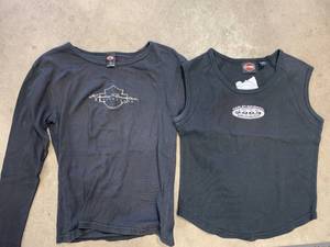 lot 20 image: Harley Davidson Shirts Size Medium & Large