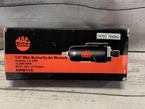 lot 43 image: Mac Tools 14 Mini Butterfly Air Wrench AWM114