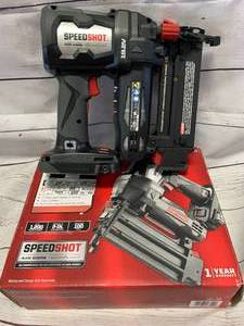 lot 46 image: Craftsman 19.2 Volt Speedshot 18ga Brad Nailer