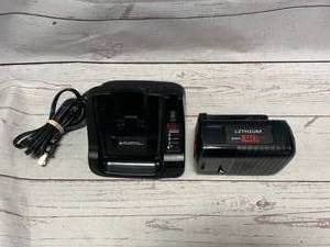 lot 49 image: Craftsman 40 Volt Lithium Battery & Charger