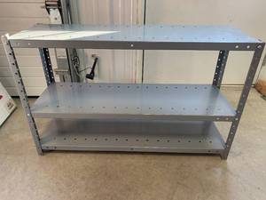 lot 62 image: Republic Heavy Duty Steel Shelving