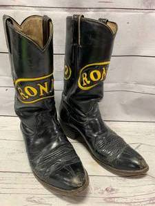 lot 80 image: RONDO (1970s Soda) Leather Cowboy Boots