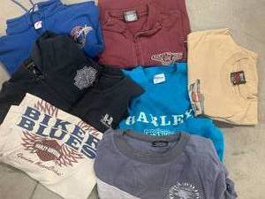 lot 101 image: Lot of Harley Davidson Clothing