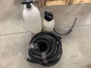 lot 106 image: Lot of 2 Sprayers & Vacuum Hose