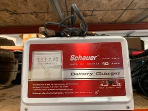 lot 111 image: Schauer 10 Amp Battery Charger