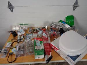 lot 55 image: Customer Returned Hardware, Plumbing, Electrical